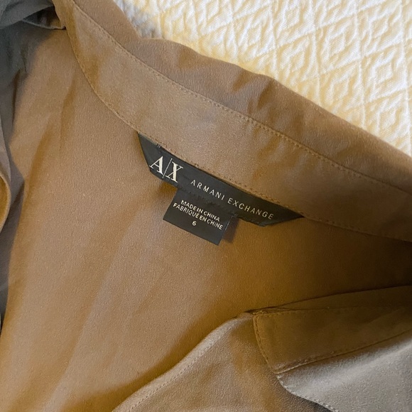 Armani Exchange A/X size 6 blouse top A Line Dress - Picture 10 of 16